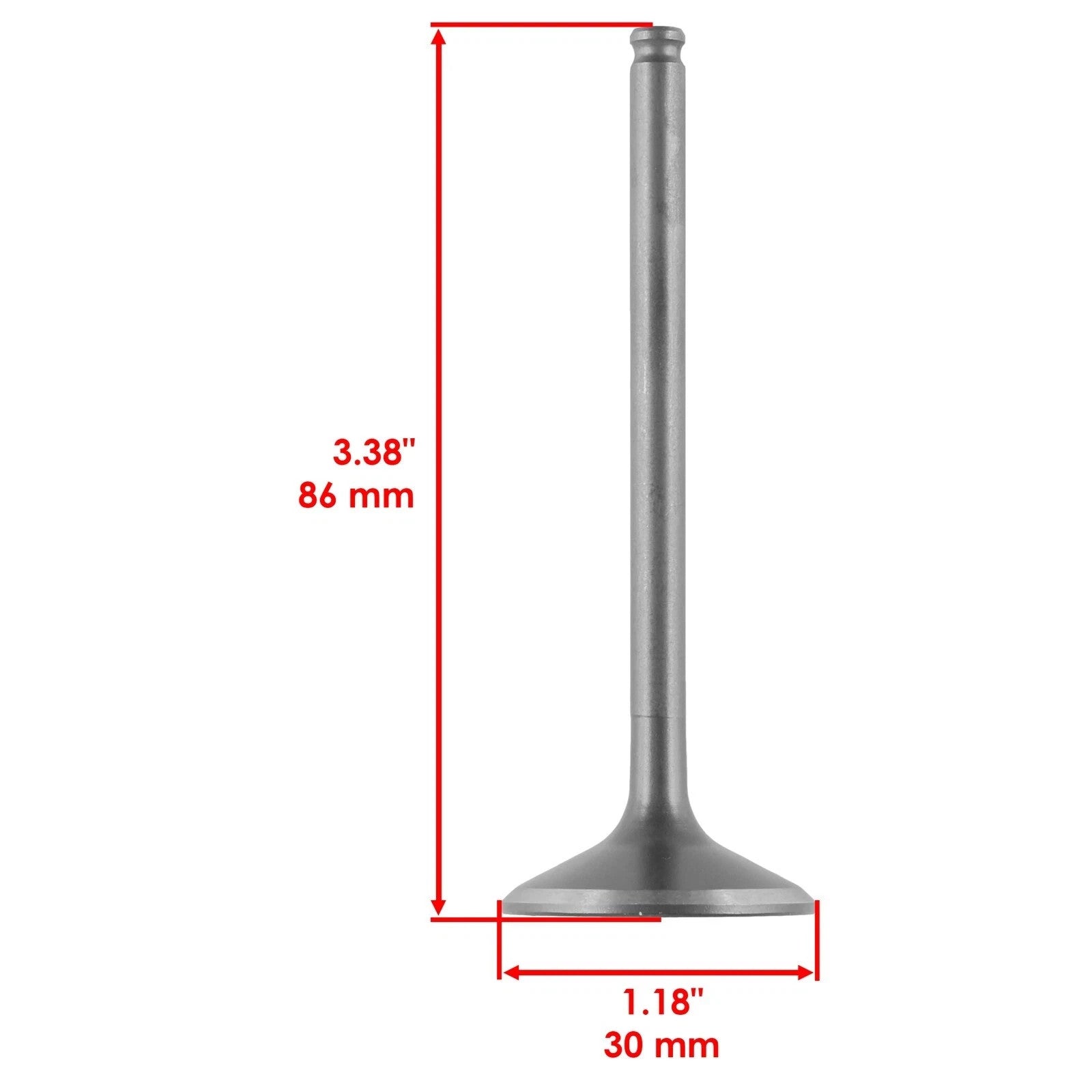 2x Exhaust Valve Kit for Yamaha 33D-12121-00-00 B11-12114-00-00 51Y-12119-00-00
