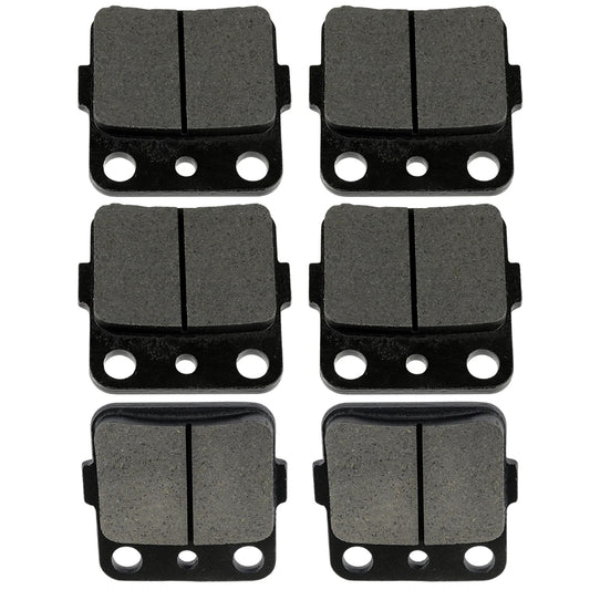 Front and Rear Brake Pads for Honda 250 TRX250X Fourtrax 1987 1988 1991 1992