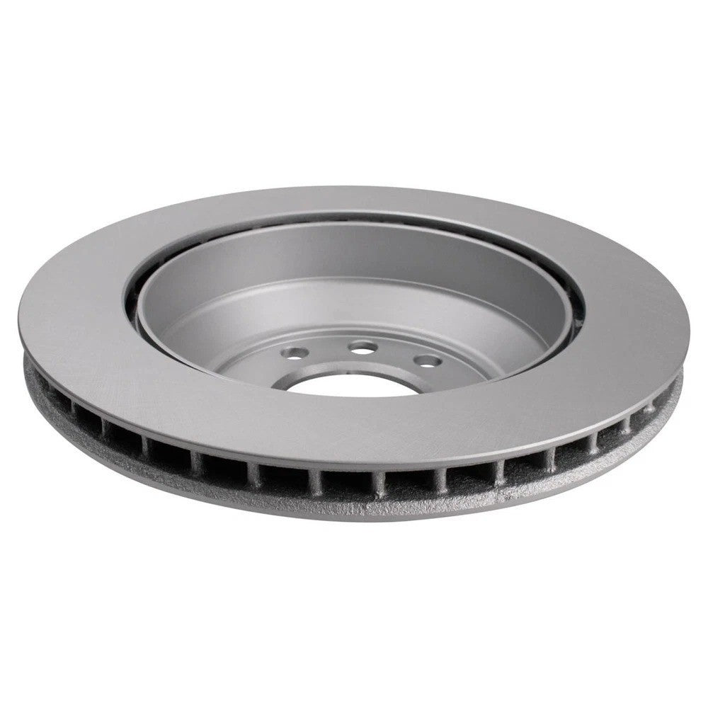 Brake Coated Rotor & Metallic Pad Kit Rear for Audi Q7 VW Touareg Porsche