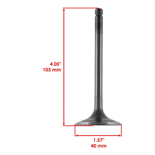 Cylinder Intake Exhaust Valve Gasket Kit for Yamaha Raptor 350 YFM350R 2004-13