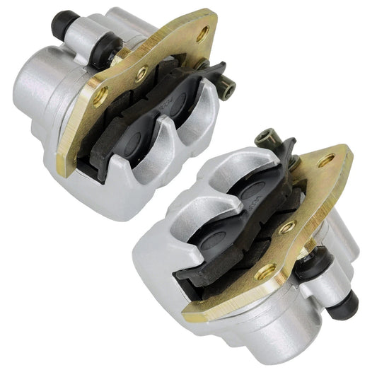 For Yamaha Rhino 660 YXR660 4X4 2004-2007 Front Right Left Brake Caliper W/Pads