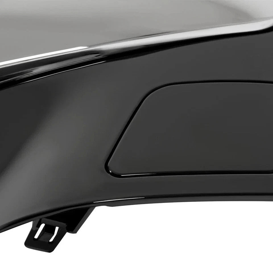 For Nissan Versa S SV SR 2020-22 Front Bumper Grille Molding Trim Chrome Plastic