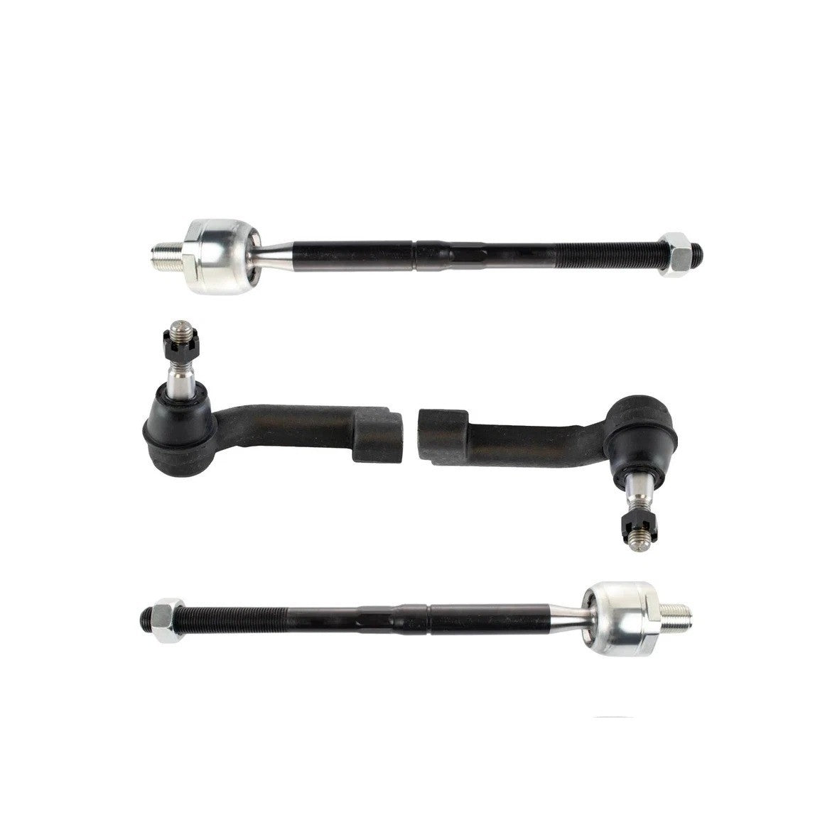 Inner & Outer Tie Rod Set Fits 2015-2021 Ford Expedition F-150 Lincoln Navigator