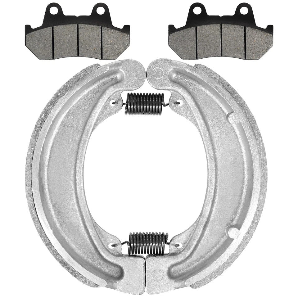 Front Brake Pads & Rear Brake Shoes for Honda CB400T Hawk 400 1980 1981
