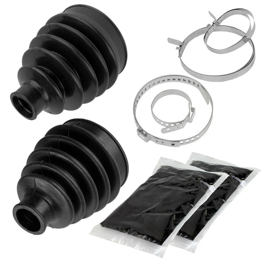 Front Inner & Outer CV Axle Boots For Can Am Outlander Max 1000 4X4 EFI 2014-201