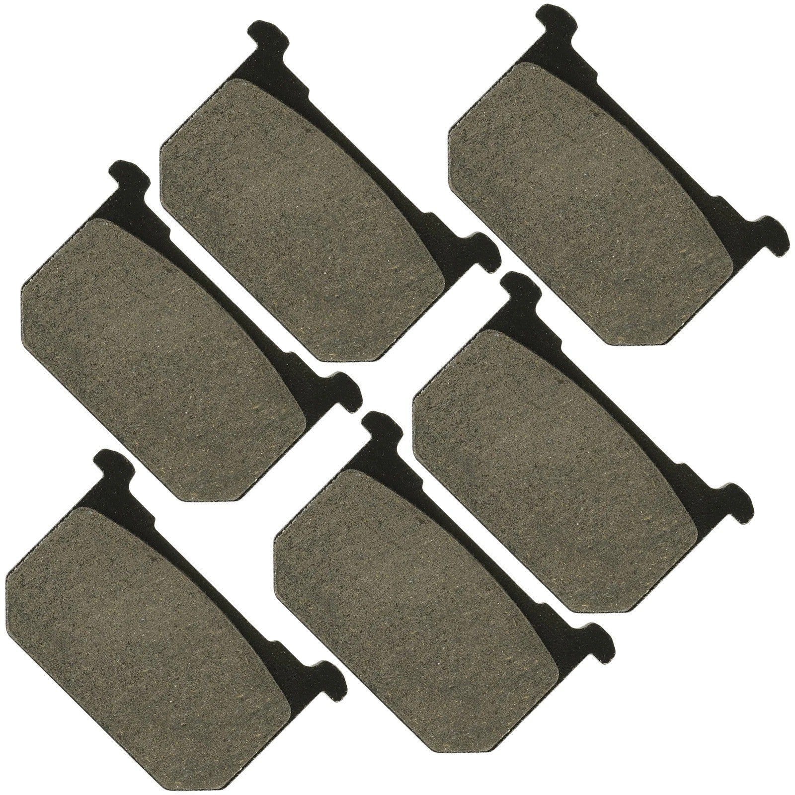 Front & Rear Brake Pads for Kawasaki KZ1000 Police 1000 1982-2001