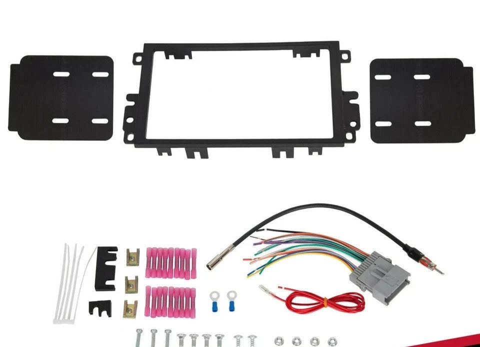 Car Radio Stereo 2Din Dash Kit Wire Harness for 1992-up BUICK Chevy GMC Pontiac