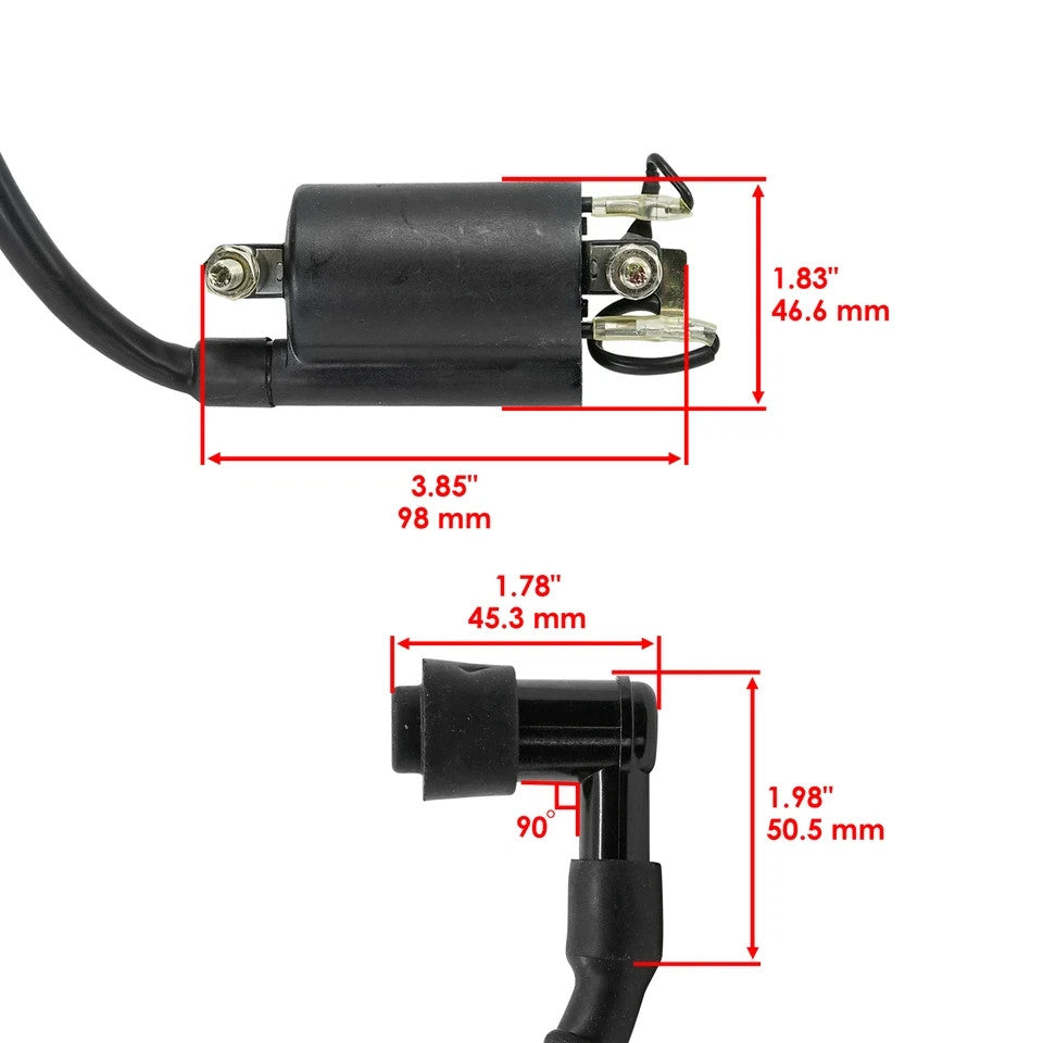 Ignition Coil for Kawasaki ATV KLT250 Prairie 250 1982-1985