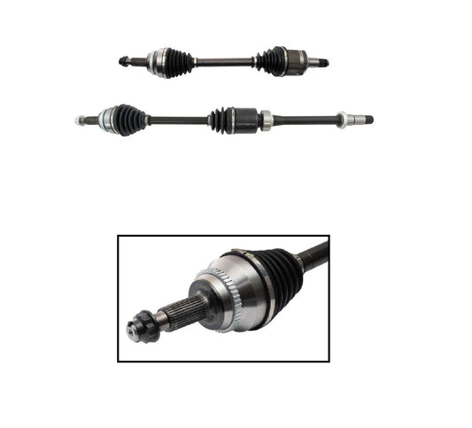 Front CV Axle Shaft Assembly Set Fits 2008-2013 Toyota Highlander