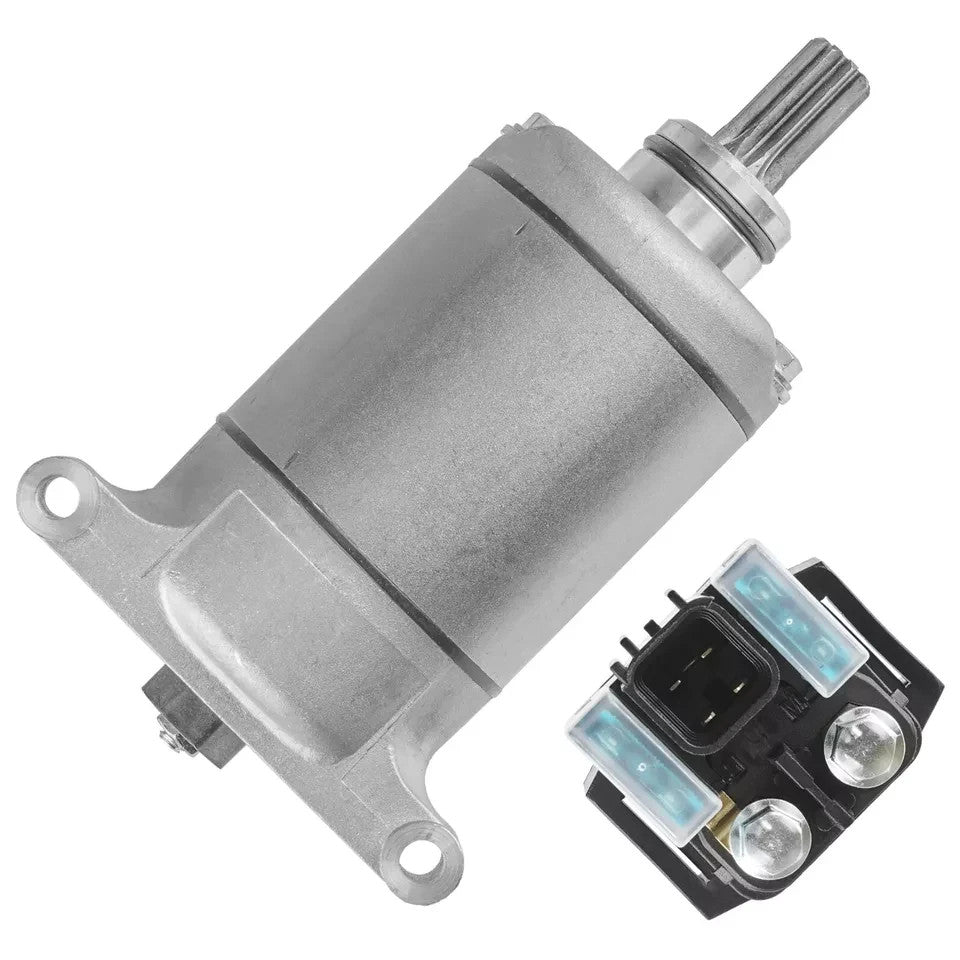 Starter and Relay Solenoid fits Yamaha Grizzly 700 YFM700F 4x4 2009 2010 - 2025