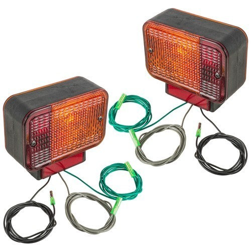 Caltric Left & Right Taillight Assembly For John Deere 2027R 2305 2320 2520 2720