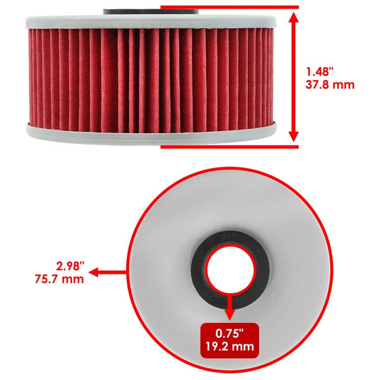 Oil Filter for Yamaha YX600 Radian 592 600 1986 1987 1988 1989 1990 1991