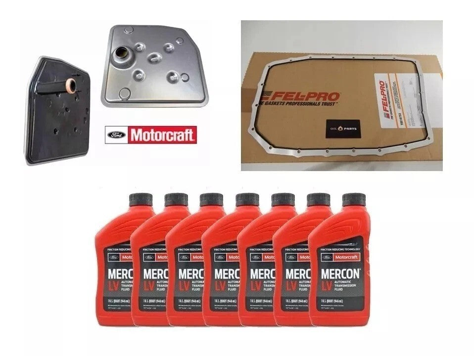 OEM Ford 6R80 Transmission Service Kit & LV Fluid For 11-17 F-150