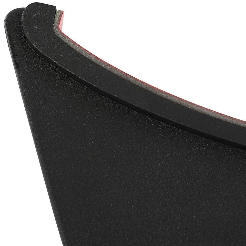 HECASA 2PCS Spoiler Wing Stabilizer Fit For Subaru WRX STi Sedan 2015-2021
