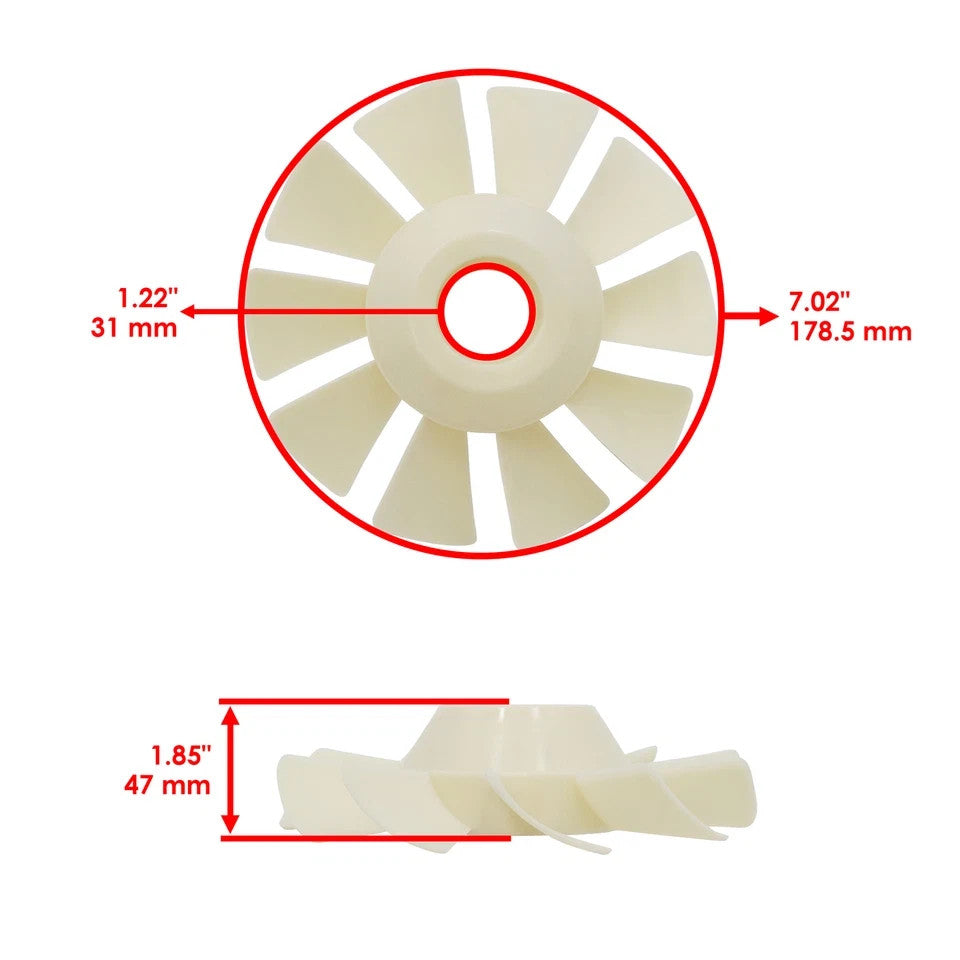 731-06098 Hydro Fan For Cub Cadet LGT 1050 1054 LGTX 1050 1054 Lawn tractor