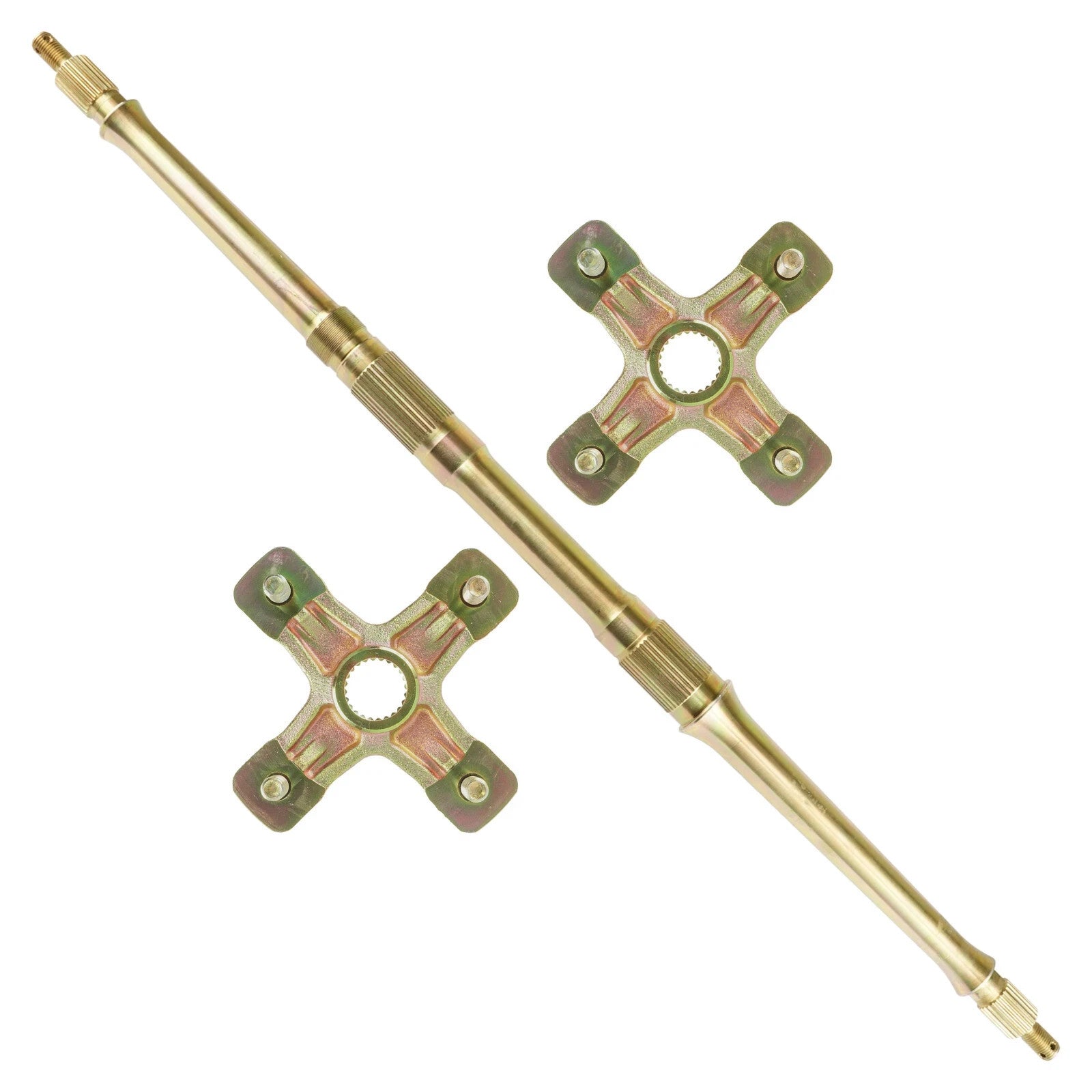 Rear Axle Shaft and Wheel Hubs for Yamaha Raptor 250 YFM250R 2008 2009 2010-2013