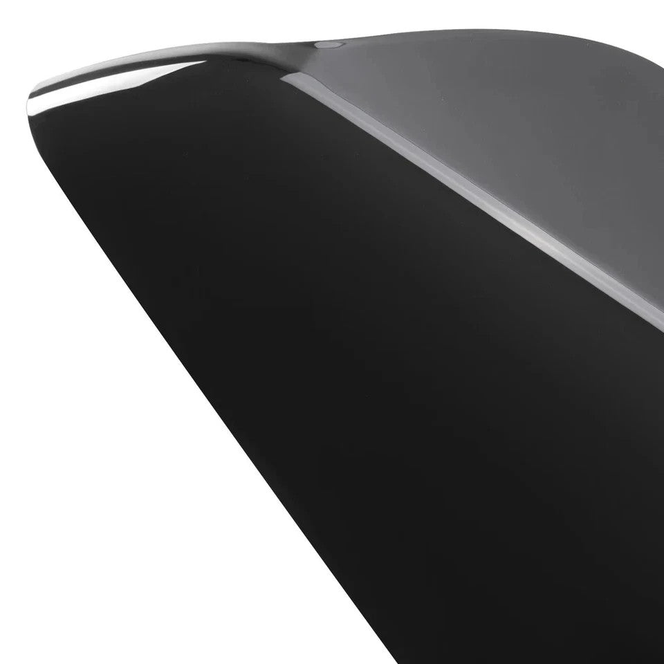 Pair Left & Right Mirror Covers Cap Gloss Black For Chevrolet Malibu 2016-2024