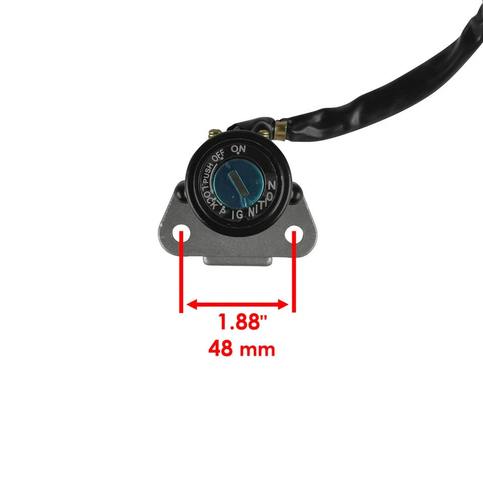 Ignition Switch Key for Kawasaki KLR650 KL650 1987-2007 / 27005-1129