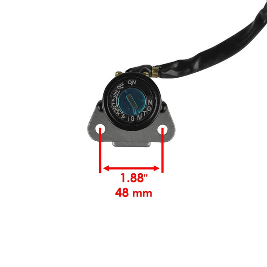 Ignition Switch Key for Kawasaki KLR650 KL650 1987-2007 / 27005-1129