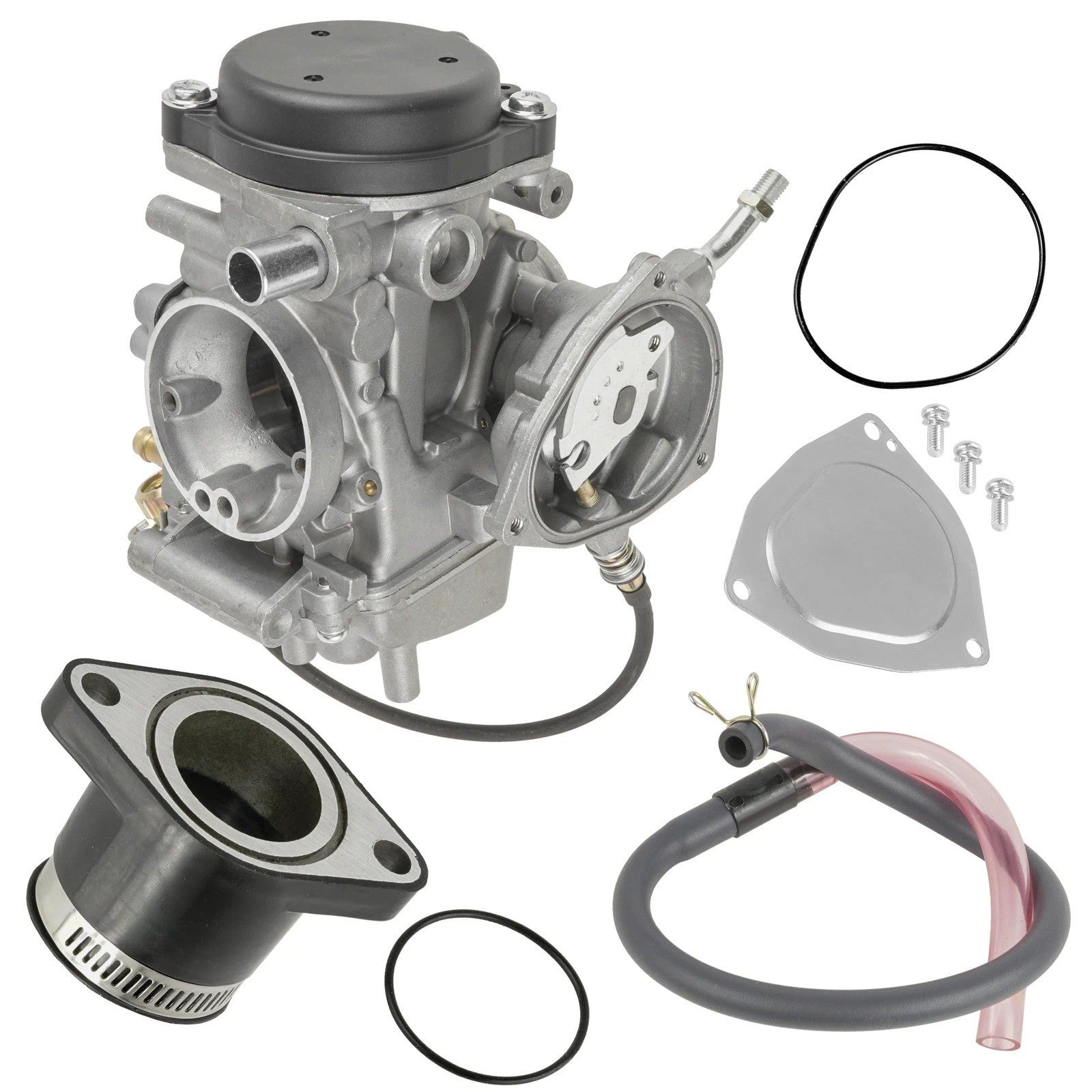 Carburetor & Intake Boot Joint For Yamaha Grizzly 450 YFM450 4X4 2007-2014