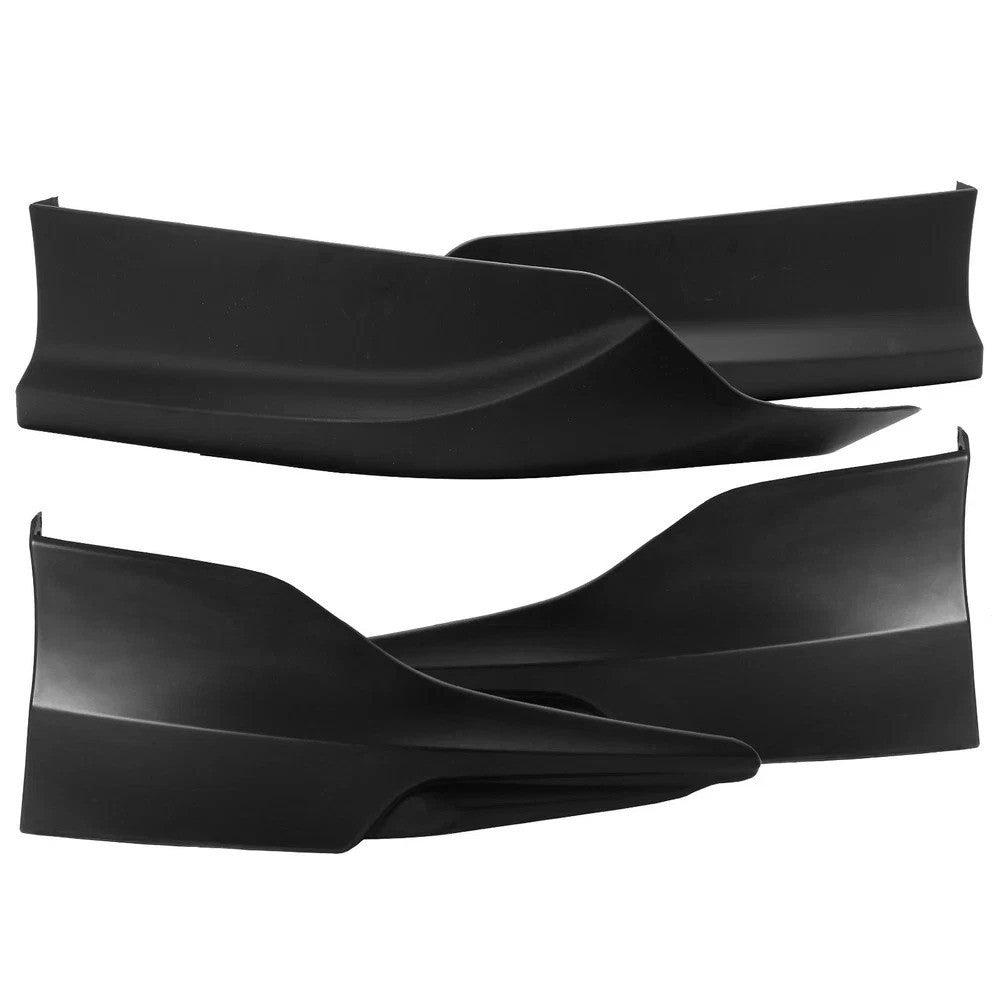 4PCS Front + Rear Bumper Lip Splitter For 2016-2017 Honda Accord Sedan 4DR
