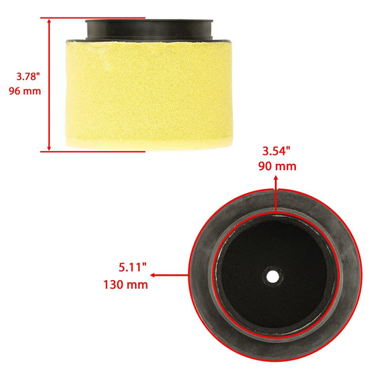 Caltric Air Filter Cleaner For Honda Atc 250ES Big Red 250 1985-1987 