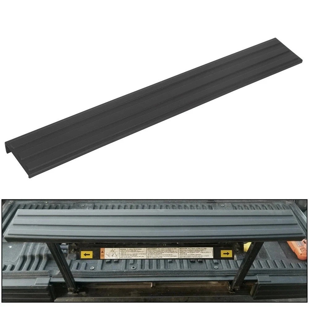 HECASA For 2009-2014 Ford F150 Flexible Flex Step Tailgate Molding Trim Black