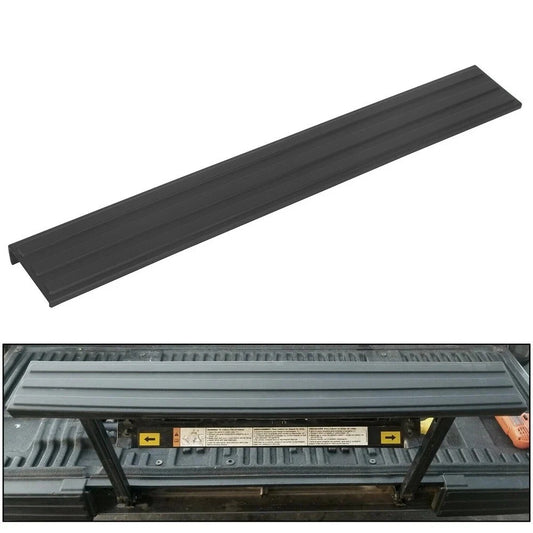 HECASA For 2009-2014 Ford F150 Flexible Flex Step Tailgate Molding Trim Black