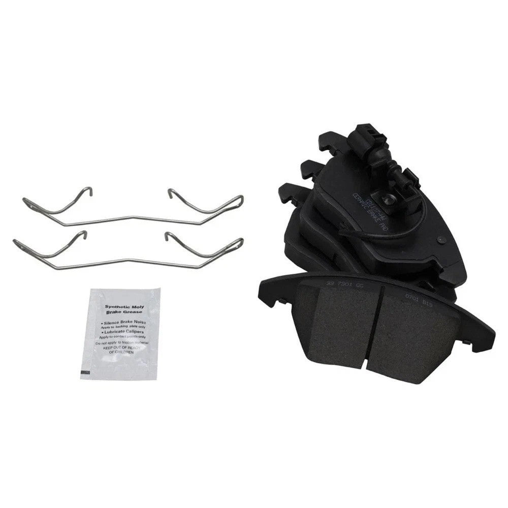 Front & Rear Ceramic Brake Pad & Performance Rotor Kit for VW Jetta Golf