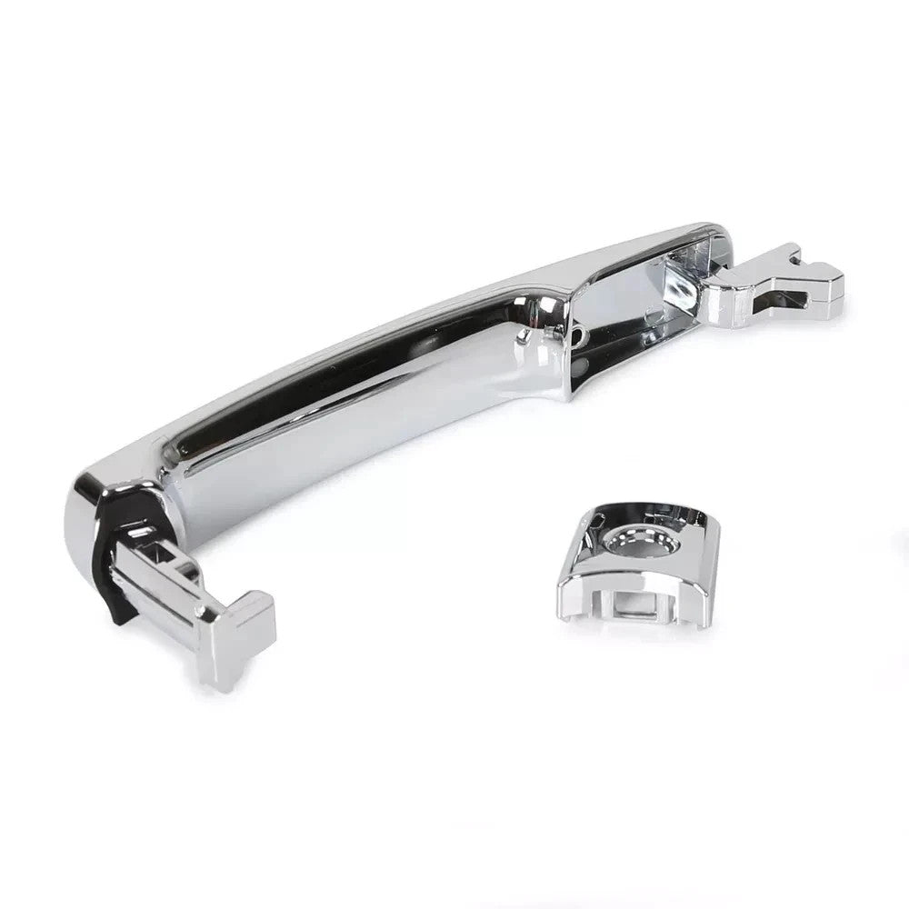 HECASA Front Driver Side Chrome Door Handle w/Key Hole For 09-2015 Nissan Rogue