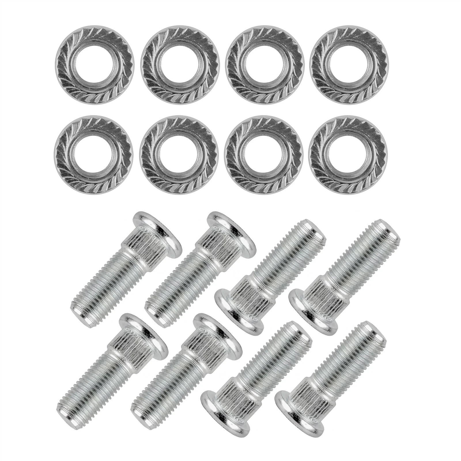 8PCS Wheel Nut And Stud for Polaris ATV UTV 7515513 7547211 7542459 3/8"-24