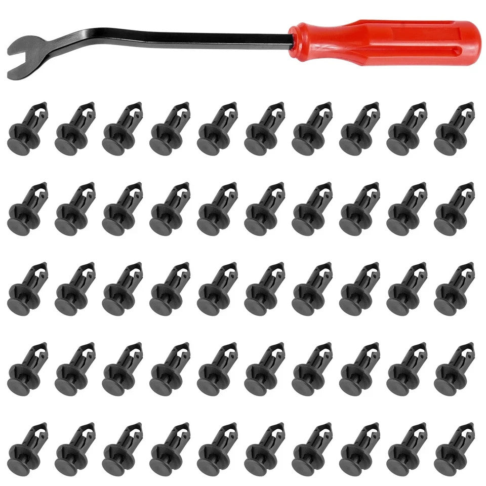50 Fender Rivet w/ Tool for Polaris RZR 1000/ RZR XP 1000/ RZR XP 4 1000 7661855