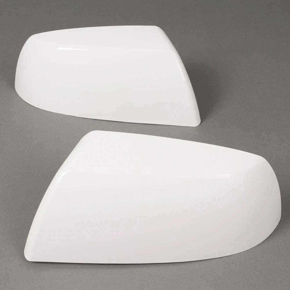HECASA White Mirror Caps REPLACEMENT For Toyota Tundra Sequoia 2011-2019