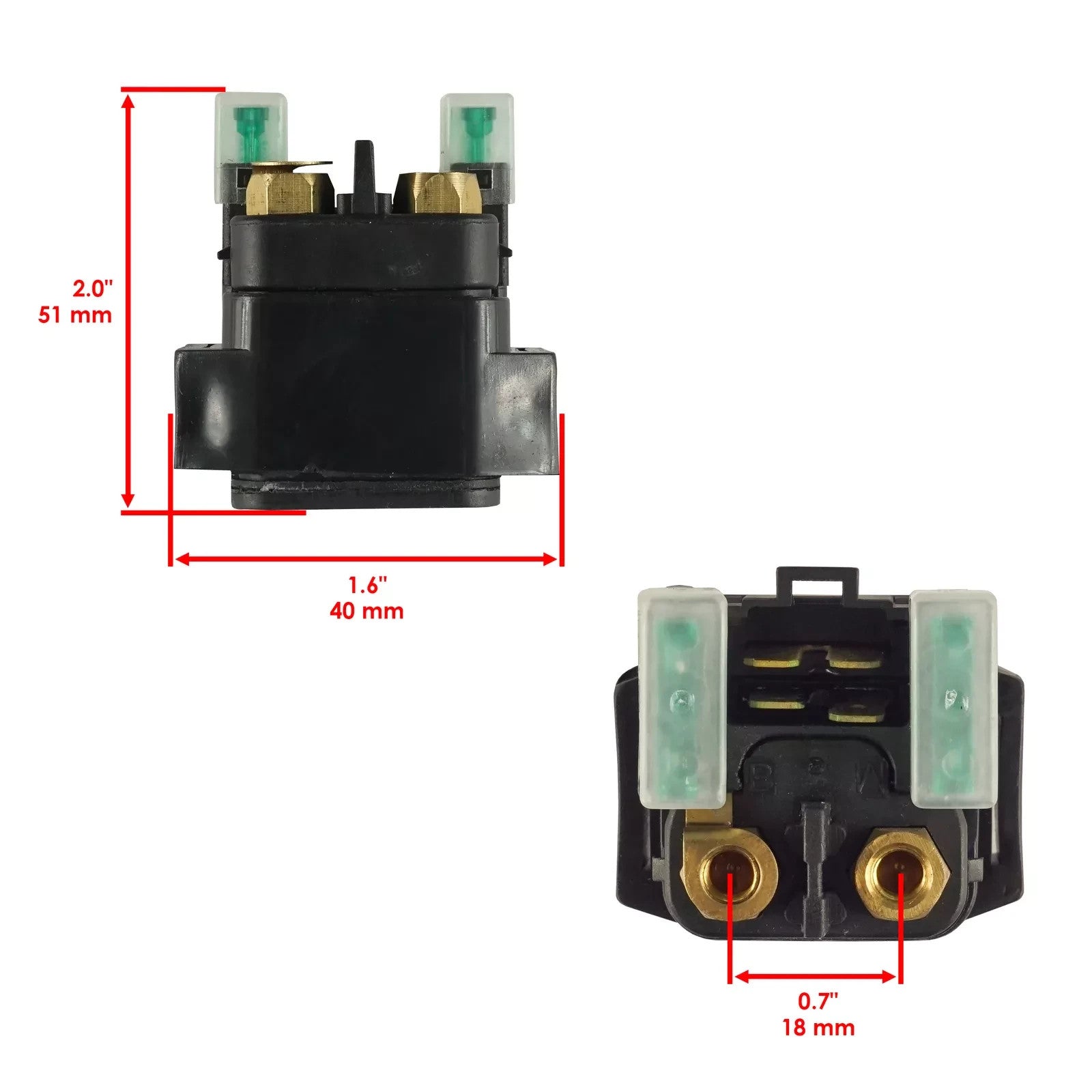Starter & Relay Solenoid for Yamaha Big Bear 400 YFM400 2000-2012 Atv New
