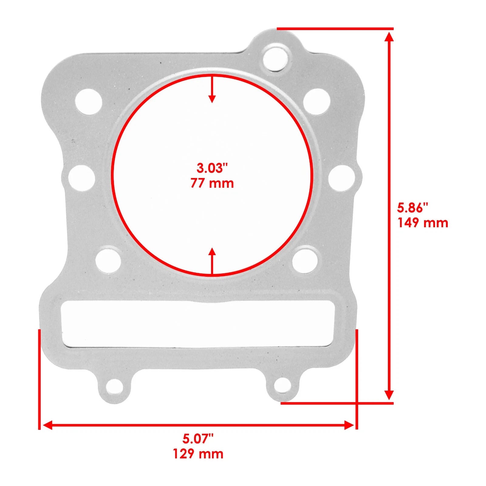 Cylinder Intake Exhaust Valve Gasket Kit for Kawasaki Bayou 300 KLF300B 1988-04