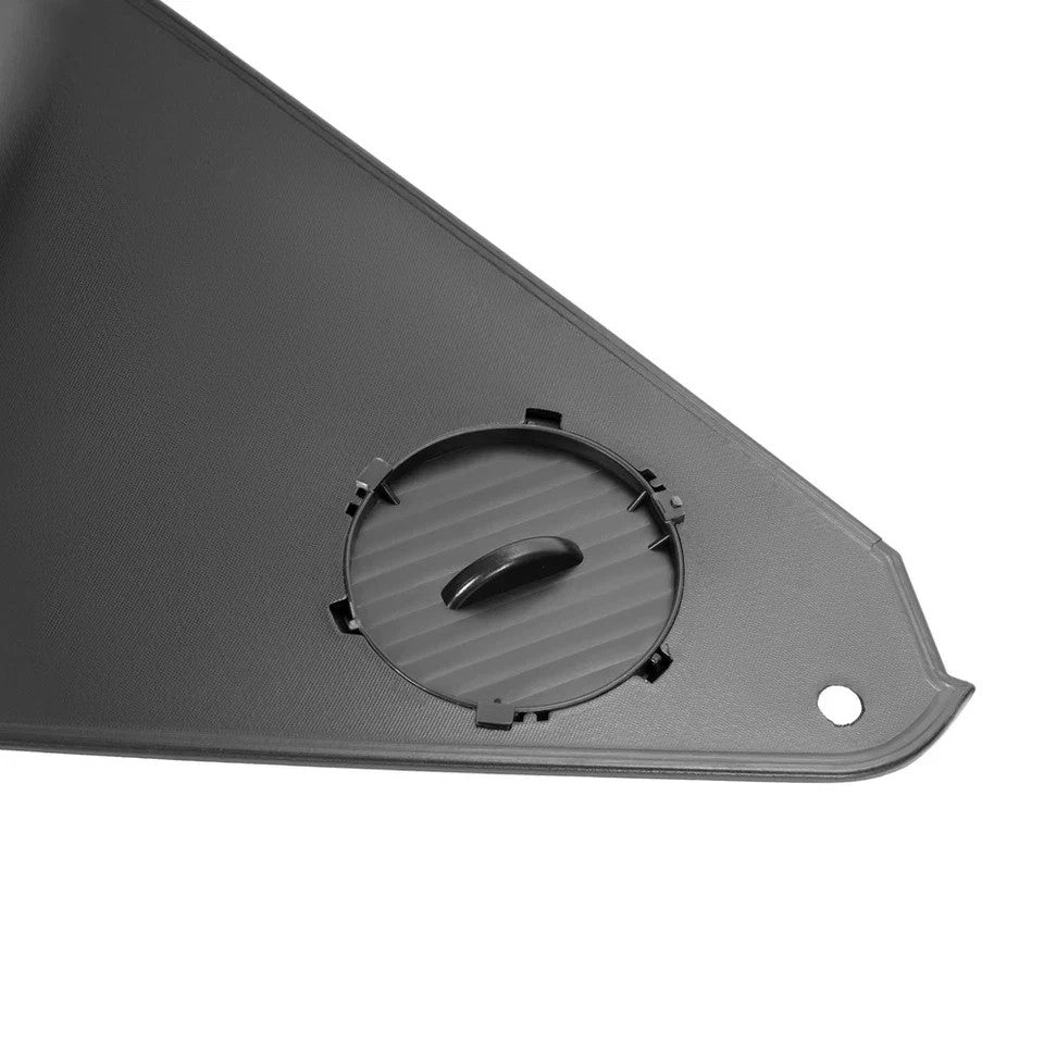 HECASA For Chevrolet Corvette C5 1997-2004 Headlight Bezels And Plug Kit Pair