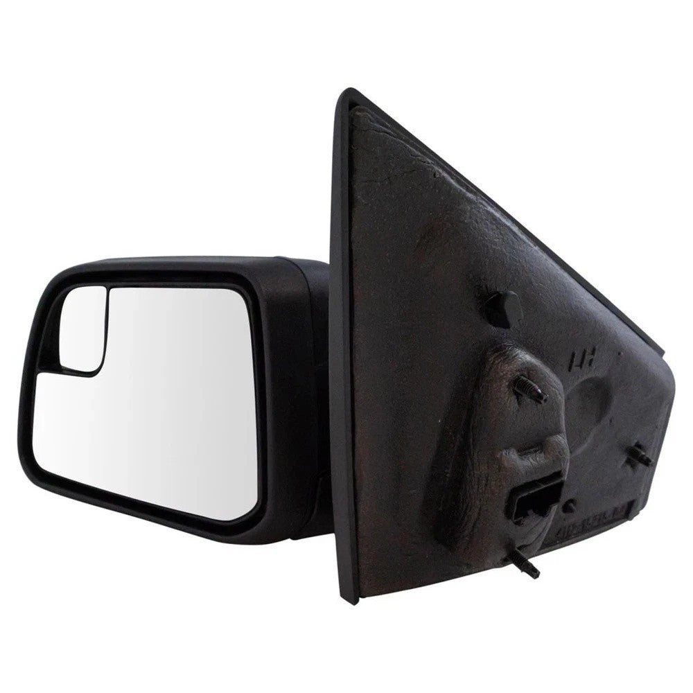 Mirror Power with Spotter Textured Black Driver Side Left LH for 11-14 Ford Edge