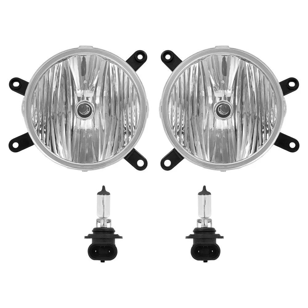 2Pcs Fog Lights For Ford Mustang GT 2005-2009 Pair Clear Lens W/Bulbs LH & RH