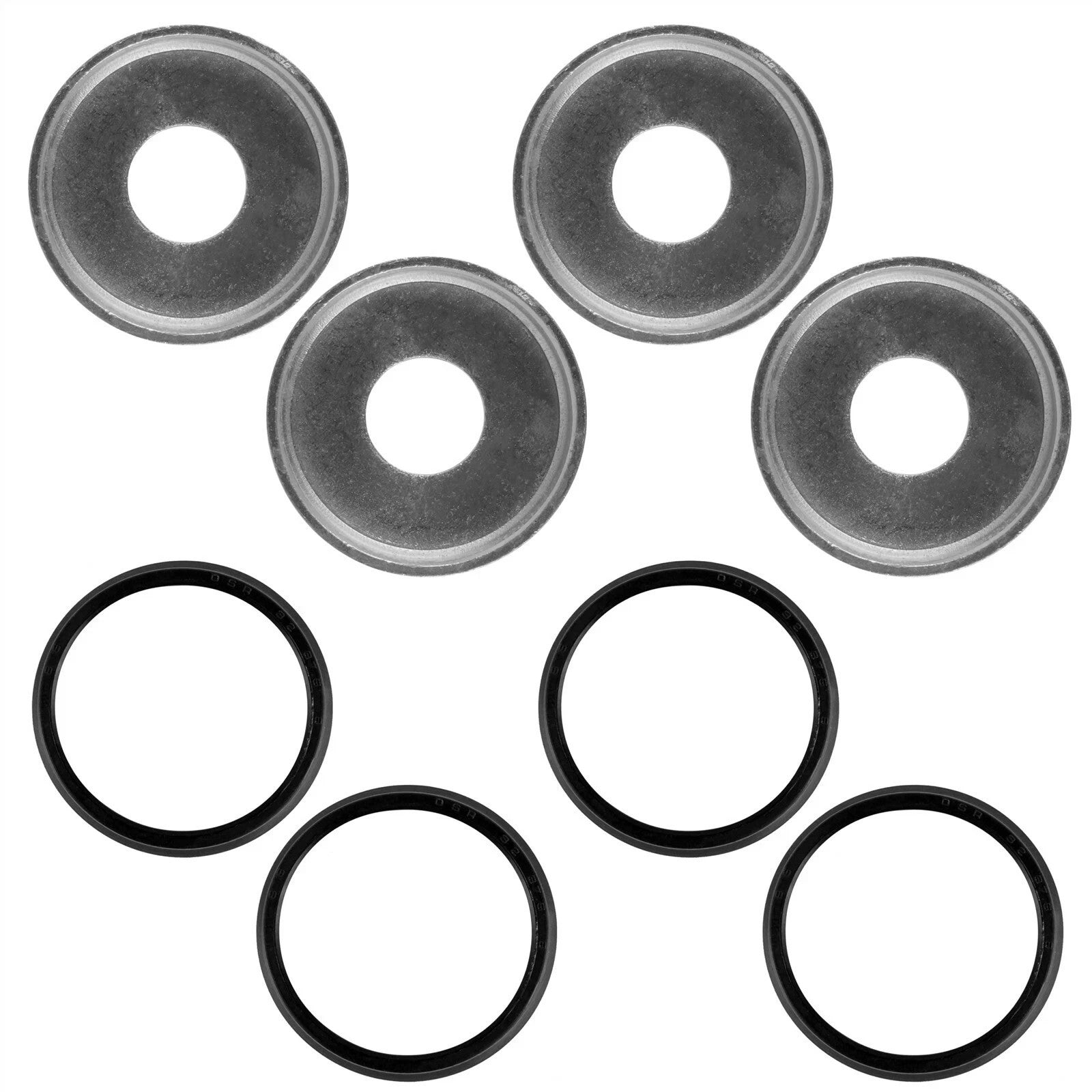 4 Sets Swing Arm Dust Seal Cap For Honda CR125R 1982 - 1988 / CR250R 1982 - 1987