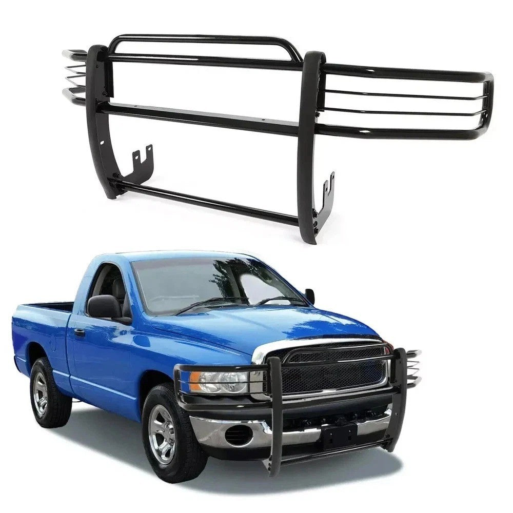 Brush Grille Grill Guard Black For Dodge Ram 1500 2500 3500 1994-2002 94-02