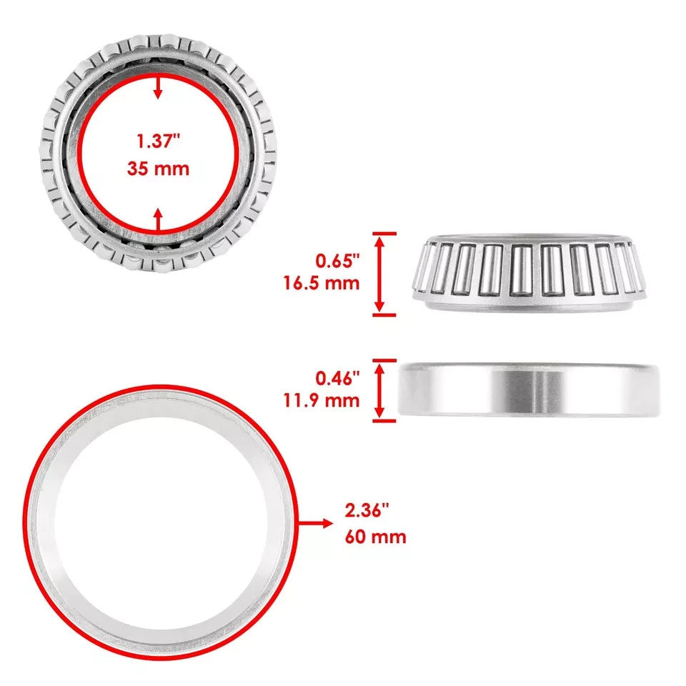 Caltric Rear Hub Repair Kit For Polaris Trail Boss 330 2005-2013