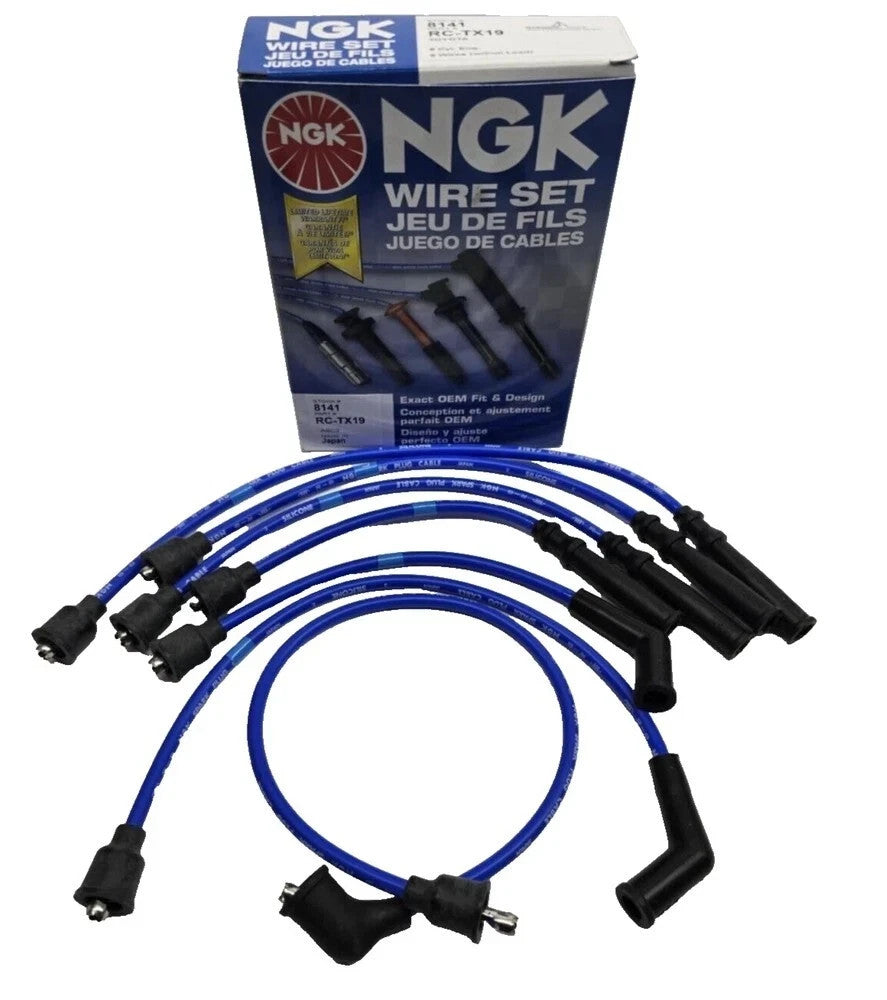 NGK RC-TX19 Spark Plug Wires Fits 88-92 Toyota Land Cruiser FJ62 / FJ80 3F-E