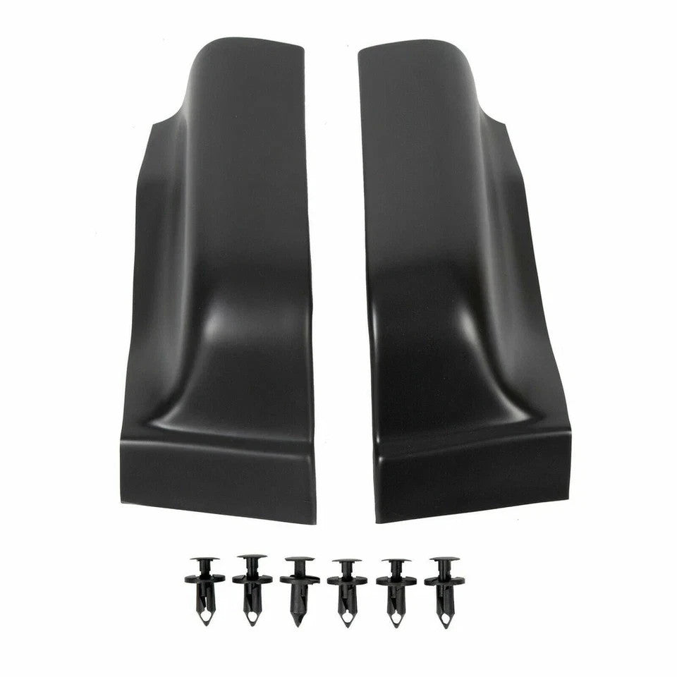 For 2004-08 Ford F-150 4Door Crew Cab Outer Rocker Panels AND Cab Corners Pair