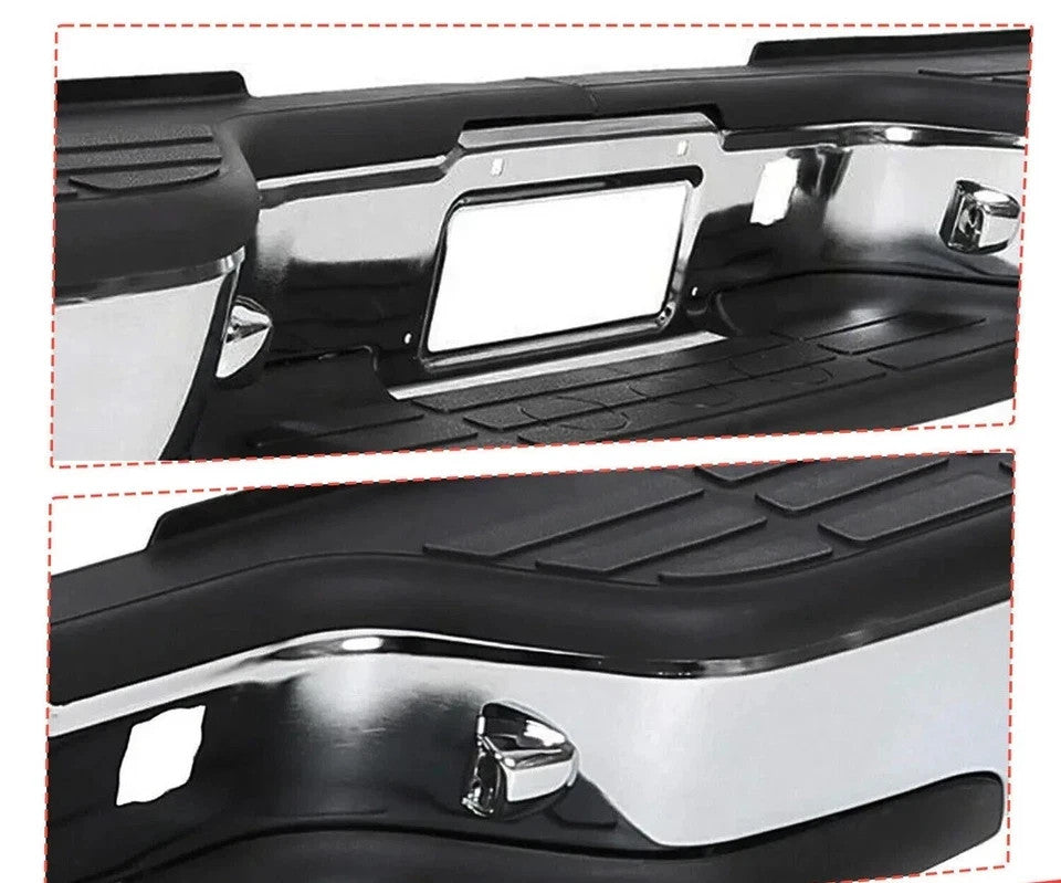 Chrome Rear Step Bumper Chevy Silverado 2500 HD 3500 For 1999-2007 Complete