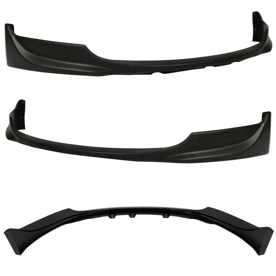 Fit Honda S2000 AP2 2004-09 Black Factory Style Front Bumper Lip Splitter Kit