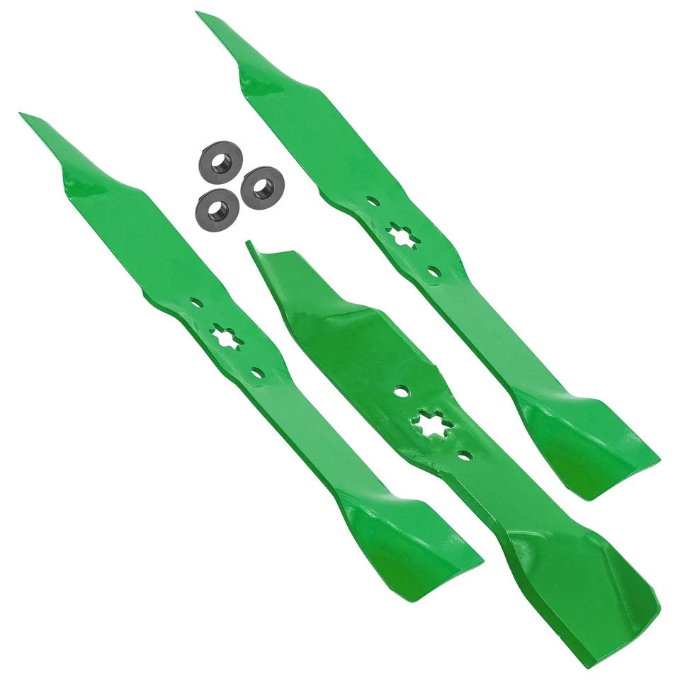 Caltric Mulching Blades for White Outdoor LT546 LT4600 P61 P616 Q81 V61 42" 46"