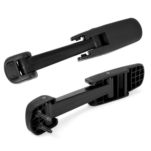 2Pcs Fit For 2003-2009 Hummer H2/ Chevy Kodiak/ GMC TopKick Black Hood Latch