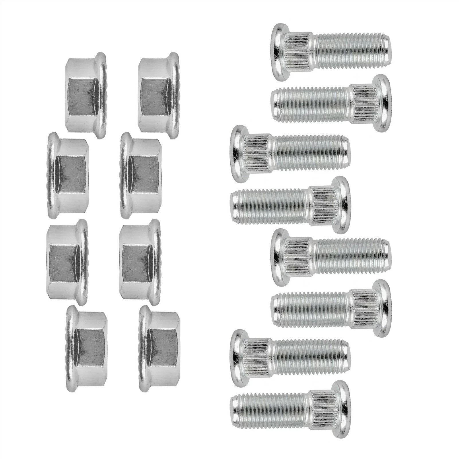 8PCS Wheel Nut And Stud for Polaris ATV UTV 7515513 7547211 7542459 3/8"-24