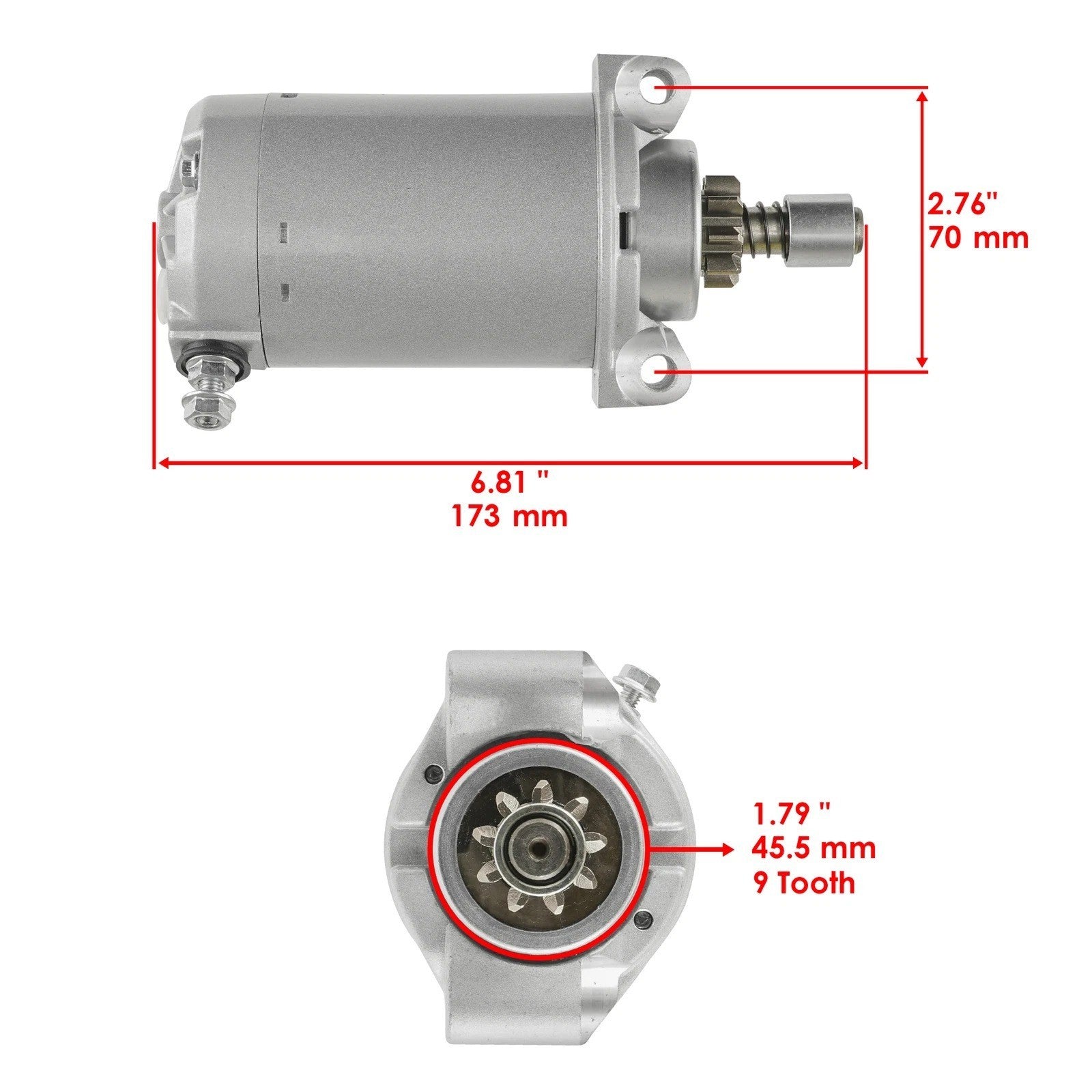 Starter for Kawasaki FC290V Various Small Engine Models