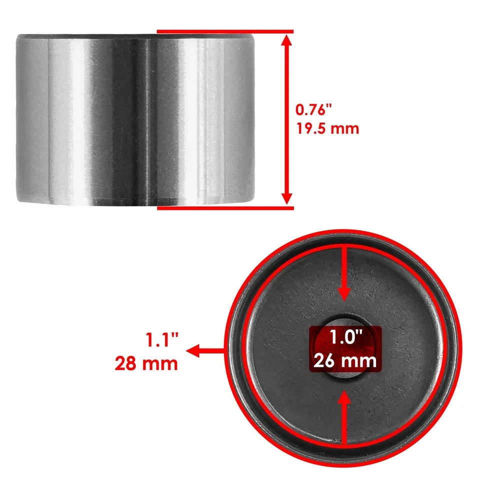 Caltric Exhaust Valve Tappet for Suzuki RMZ450 2009-2024 12891-02F00